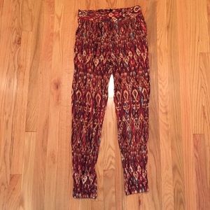 Forever 21 Cotton Printed Pants Size M